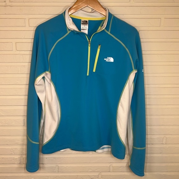 The North Face Blue Flight Series Quarter Zip Pullover, Women’s Size Large - Picture 1 of 10